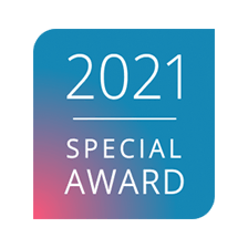 Blaues 2021 Special Award-Logo